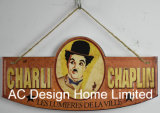 Old Movie Design Emboss Printing Metal Wall Decor Plaque