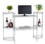 3 Layers Sitting Room Use Metal Wire Shelving