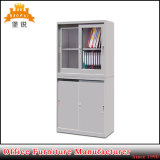 Full Height Metallic Glass Sliding Door Medical Laboratory Storage Cabinet