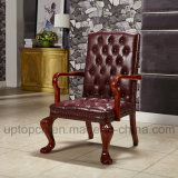 Vintage Style Wooden Leisure Chair with King Thrones Chair Shape (SP-HC059)