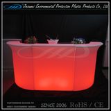 LLDPE Materialplastic Modern Outdoor LED Sofa