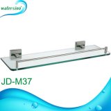 Jd-M37 Watermark SS304 Brushed Glass Towel Rack Bathroom Accessories