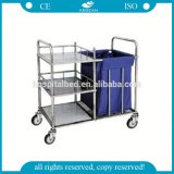 AG-Ss010A with Three Layers Cheap Hospital Medical Dressing Trolley for Sale