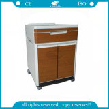 AG-Bc025 with Wheel One Drawer Sturdy and Durable Hospital Beside Cabinet