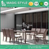Garden Dining Set with Special Weaving Rattan Arm Chair Wicker Armless Chair (Magic Style)