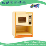 School Children Role Play Wooden Microwave Oven Cabinet Furniture (HG-4402)