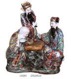 Chinese Antique Furniture Ceramic Statue