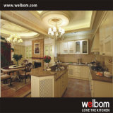 Welbom Traditional Solid Wood Kitchen Cabinets with Island