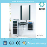 Freestanding Bathroom Glass Vanity (BLS-2147)