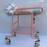 Ce Certification Hospital Hospital Stainless Steel Newborn Baby Trolley Bed