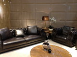 Villa Living Room Furniture Leather Sofa