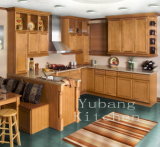 Solid Wood Kitchen Cabinet #173