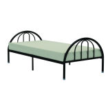 Steel Single Bed/ Mordern Metal Bed/ Children Colored Single Bed