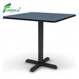 Good Quality HPL Modern Dining Room Table with Stainless Steel Legs
