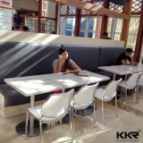 Artificial Stone Small Fast Food Modern Dining Table