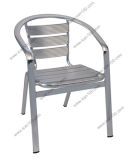 Outdoor Aluminum Stacking Cafe Chair (DC-06006)