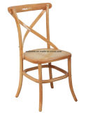 French Style Timber Cross Back Chair