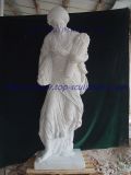 Women Sculpture Figure Marble Statue Stone Carving for Garden