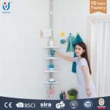 Elegant Standing Wall Mounted Acrylic Bathroom Shelf