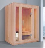 1530mm Solid Spruce Wood Sauna for 4 Persons (AT-8646)