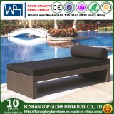 Rattan Beach Furniture Waterproof Fabric and Aluminun Tube Outdoor Lounger (TG-JW11)