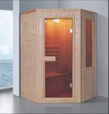 1350mm Diamond Solid Wood Sauna (AT-8627)