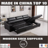 Modern Home Leather Corner Sofa for Living Room