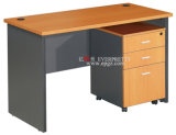 School Furniture Wooden Teacher Desk with Moveable Cabinet