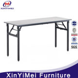 White PVC Restaurant Wood Folding Table (XYM-T03)
