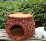 (BC-PK1007) High Quality Handmade Willow Pet Kennel