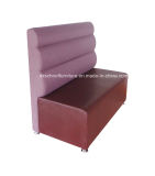 Outdoor Fabric Purple Color High Back Booth Sofa Office Sofa (CA323)