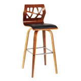 Modern Wooden Look Hotel Banquet High Bar Chair (FS-WB1709)
