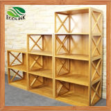 Customized Design Modern Natural Bamboo Bookshelf for Kids (EB-91356)