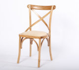 High Quality Wooden Cross Back Chair for Event/Wedding/Party