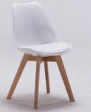 PP Plastic Classical Wooden Dining Chair