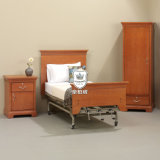 Durable Cherry Wooden Healthcare Furniture in Bedroom