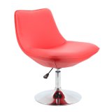 Red Leather Comfortable Bar Stools