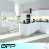 Bight White Color Kitchen Furniture Elegant Wood Kitchen Cabinets Blk-49