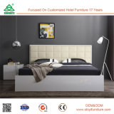 Modern Queen Size Extendable Headboard Double Wooden Bed