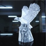 Crystal Animal Eagle Statue Office Decoration Crystal Figurine Craft