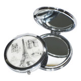 Cheap Small Cosmetic Beautiful Pocket Mirror with Logo