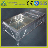 Movable Tempered Glass Aluminum Performance Stage