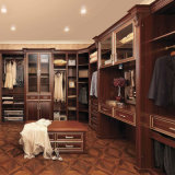 Hot Sale Oppein Luxury Solid Wood Brown Closet (YG21115)