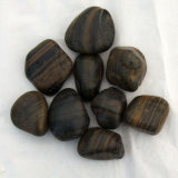 3-5cm Bengal Strips Polished Cobble &Pebble Stone (SMC-PS006)