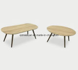 Sitting Room Fashion Wooden Circular Multifunctional Tea Table (M-X3245)