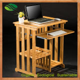 Bamboo Mini Computer Desk Bedside Tables