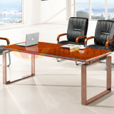 Modern Wooden Veneer Conference Metal Modular Meeting Table (HY-A218)