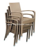 Stackable Chair Wicker Chair Outdoor Dining Chair