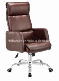 Modern Leather Swivel and Executive Office Chair