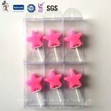 Beautiful Pink Color Star Shaped Candle for Decoration